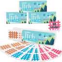 Bite Itch Relief Patches 81 Patches for Kids & Adults, Instantly Reduce Swelling Itching, All-Natural Anti Itch Patches Kid-Friendly for Travel, Hiking, Summer Camp Essentials (Multi)