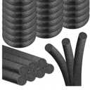 Foam Backer Rod for Gaps, 10 Feet Concrete Crack Filler Crack Foam Gap Filler Caulk Saver Backing Rod Rope Concrete Joint Filler (1/4 Inches x 10 Feet, 6)
