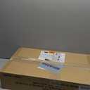 Amazon Basics 4-Shelf Steel Wire Rack, 13.4 D x 23.2 W x 48 H in, Black | Sturdy, Adjustable, Easy Assembly, Storage