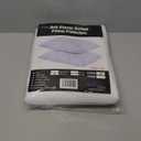 Anti Allergy Quilted Pillow Protectors Queen 2 Pack White