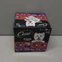 Cesar Wet Dog Food Classic Loaf in Sauce, Breakfast and Dinner with Grilled Steak & Eggs Flavor, and Chicken & Liver Flavor, 3.5 oz. Easy Peel Trays, Variety Pack 24 Count (Pack of 1)