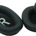 INF 1 Pair of Protein PU Leather Ear Cushions, Ear Pads for Headphones, for Mpow H12 with LR Sign, Easy to Distinguish Left and Right Position, Precise Fit, Black