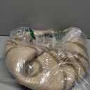 MEOWFIA Cat Cave  Premium Felt Cat Bed for Indoor Cats, Handmade 100% Merino Wool (Beige, Medium)