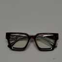 livho Oversized up to 99% Blue Light Blocking Glasses for Woman - Rectangle Fashion Glasses for Computer, Chic Preppy Frame
