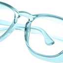 Safety glasses Goggles Nurses Protective Eyewear - Anti Fog Square Frame Stylish Clear Glasses for Women Men (A17, A13)