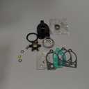 77177A3 Water Pump Impeller Kit with Housing for Mercury Marine 30 JET 35 40 45 50 60 65 70 HP 2 Stroke Outboards 46-77177A3 Sierra 18-3324