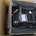 Furnimart Small Manual Recliner Chair for Small Spaces, Overstuffed Chenille Reclining Chair with Chunky Cushion, Comfortable Single Sofa Recliner for Adults, Living Room, Bedroom, Home Theater, Gray