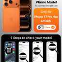Magnetic for iPhone 17 Pro Max Case with Built-in Sensitive Screen Protector, Full-Body Dual Front& Back Protective Phone Case[Compatible with MagSafe] DropProof 17 ProMax Cover 6.9", Purple