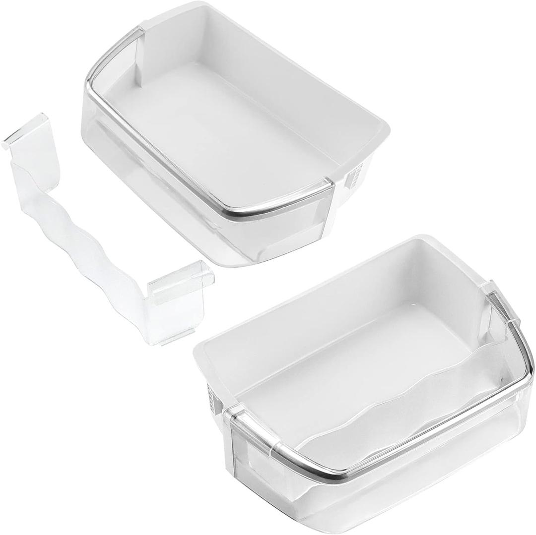 AAP73252202 AAP73252209 Refrigerator Door Bin Replacement for L-G Ken-more Elite Refrigerator 795 parts, Right Refrigerator Replacement Door Bin LFX25991ST LFX31925ST LFXC24726S - 2 PACK by Fetechmate
