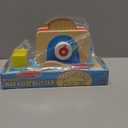 Melissa & Doug Bread and Butter Toaster Set (9 pcs) - Wooden Play Food and Kitchen Accessories