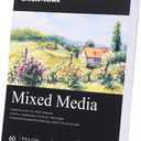 Bachmore Drawing Pad 9X12 Inch (110lb/180g), 60 Sheets, Top Spiral Bound Multi-Media for Artist Pro & Amateurs | Acrylic Art, Ink, Paint, Oil Pastels,Watercolor Mixed Media Sketch
