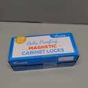 20 Pack Magnetic Cabinet Locks Baby Proofing - Vmaisi Children Proof Cupboard Drawers Latches - Adhesive Easy Installation