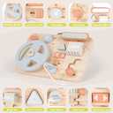 Vanplay Montessori Busy Board for Toddlers - Wooden Montessori Toys, Aesthetic Sensory Activity for Fine Motor Skills, Travel Busy Board Educational Sensory Toys for Boys and Girls