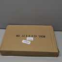 Snow Flocked Norfolk Pine Garlands, 6 FT Real Touch Winter Pine Garland, Green Artificial Greenery Garland for Table, Mantle, Wall, Indoor, Outdoor Christmas Decorations