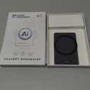 AI Note Voice Recorder: Transcribe, Summarize & Text Translation, 152 Languages, AI Noise Cancellation, 64GB, APP Control, One-Step Magnetic Attachment, Long-Lasting Battery  Meeting, Call, Lecture