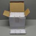 Eaasty 24 Pcs 8.7 x 2.8 Inch 3 Compartment Appetizer Serving Tray Plastic 3 Section Dessert Platters Rectangular Divided Plate White Compartment Serving Dishes Dipping Sauces Dinner Kitchen