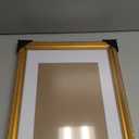 Vintage 11x14 Picture Frame,Antique Gold Photo Frames with Real Glass Front,Ornate Picture Frames Display 8x10 with Mat or 11x14 Frame Without, Wall Dcor,1 Pack,Gold