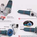 Aidelife Dust collecting Guard,Cutting Dust Shroud for Angle Grinders 4-1/2 inch to 5 inch
