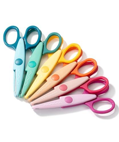 Mr. Pen Craft Scissors - Decorative Edge, 6 Pack, Zig Zag, Scrapbooking, Fancy, Pattern, Design