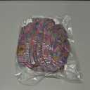 3 Pcs Kids Winter Hat Scarf Gloves Set Boys Girls Thick Warm Beanie Hat Knitted Neck Warmer Fleece Lined Gloves (2-6 Years, Purple Red Mix)