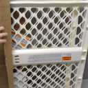 Toddleroo by North States - Supergate Ergo Baby Gate: Plastic Baby Gate for Stairs & Doorways - Adjustable Indoor Safety Gate - Made in USA - 26 to 42 Inches Wide - 26 Inches Tall - Ivory