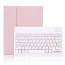 Protective Case With Detachable Bluetooth Keyboard For Apple iPad 10.2, Pink