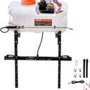 VEVOR ATV Spot Sprayer, 15.9 Gal/60L ATV/UTV Broadcast With Nozzle Boom, 12 V Pump With Water Tank, 1.9 GPM Flow Rate, Adjustable 0-72 PSI, 20FT Hose, Weed Sprayer for Garden, Farm