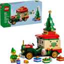 LEGO Santas Delivery Truck Building Toy for Kids - Construction Set for Play or Christmas Decor - Building Blocks for Girls & Boys, Ages 8+ - Holiday Craft Ideas for Families - 40746