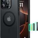 ESR for iPhone 16 Pro Max Case, Camera Control Cover, Compatible with MagSafe, Shockproof Military-Grade Protection, Magnetic Phone Case for iPhone 16 Pro Max, Classic Hybrid Case, Frosted Black