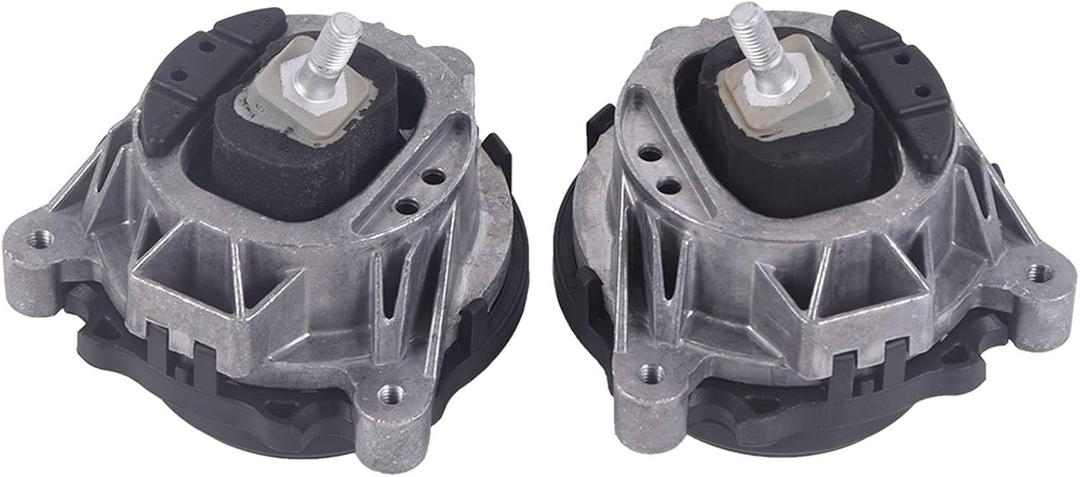 TOPAZ Left & Right Engine Motor Mount kit Compatible with BMW Series 1 3 F30 F31 F35 F80 328i 428i Replace# 22116787657 22116787658