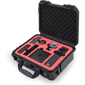 Waterproof Hard Case for DJI Osmo Pocket 3 / Creator Combo/Power Expansion Combo | Shockproof, Dustproof Protective Storage | Fits Battery Handle, DJI Mic 2 Transmitter, ND Filte and Tripod