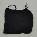 SUUKSESS Women Sexy Square Neck Tank Top Summer Y2K Going Out Basic Cami Shirt (Large, 01 Black)