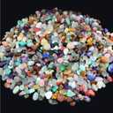 800Pcs+ (3lb) Gemstones and Crystals Set,30Kinds+ Bulk Rocks and Minerals Science Kit,Rocks Collections for Kids,Tumbled Chips Crystals,Crushed Stones