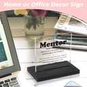 Mentor Appreciation Gifts, Mentor Gifts for Men Women, Birthday Retirement Gifts for Mentor, Mentor Definition Home Office Desk Dcor Sign, DSF176