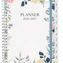 Diary 2026-27, A5 Weekly/Monthly Planner with Monthly Tabs, 26-27 Planner from Jul 2026 to Jun 2027, Twin-Wire Binding,Easy to Organize Your Daily Life,14.8×21cm, Planners 2026-2027 Week to View