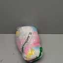 Dog Winter Coat for Large Medium Small Dogs, Warm Fleece High Collar Full Body Dog Jumpsuit Comfortable Onesie Apparel (Pink Blue, X-Large) 