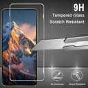 [3+3 Pack] Moto G Stylus 5G 2024 Screen Protector + Camera Lens Protector, 9H Tempered Glass, Anti Scratch, Easy Installation, Bubble Free, HD Screen Protector for Motorola Moto G Stylus 5G 2024