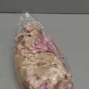 Valentine's Day Tie Bows Pastel Satin Ribbon Bows with Twist Tie Craft for Valentine's Gift Wrapping Wedding Birthday (48pcs, 5 x 7 Inch Pink)