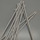 ARTASY 63" Easel Stand for Wedding Signs, Posters, Portable Artist Easel for Painting Canvas, Tripod for Home and Office, Supports 5 lbs-White 1/Pack