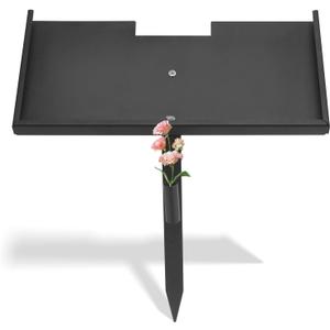 Dog Grave Marker Stand, Grave Marker Stand, Temporary Grave Markers, Pet Tombstone with Flower Arrangement Slot for Flowers, Dog Memorial Grave Markers Pet Memorial