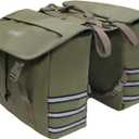 Panniers Bike Bags,Bicycle Saddle Bags,Large Capacity Reflective Strip,Bike Trunk Bag with Panniers,Bicycle Storage Bag,Bike accessories