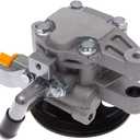 AUQDD 21-5440 New Power Steering Pump (For 2.0L 1975cc) Compatible With 2004-2009 Kia Spectra Spectra5,05-10 Sportage /05-09 Hyundai Tucson (Power Assist Pump Replace 96-05440 571002F151 571002E000)