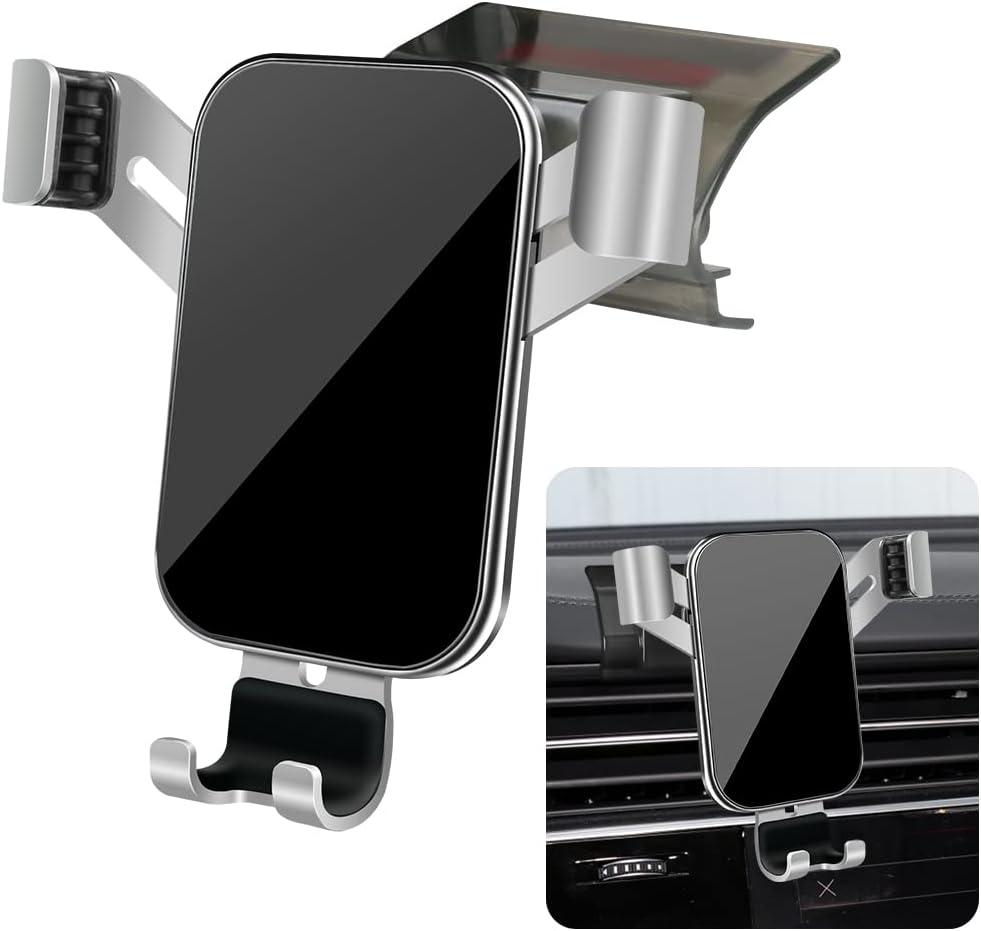 Car Phone Holder for Audi Q7 SQ7 2020-2026 and Audi Q8 SQ8 RSQ8 2019 2020 2021 2022 2023 2024 2026 Auto Interior Accessories Best Cell Phones Mount Cellphone Mobile Charging Navigation Stand