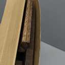 AZEN Wood Toilet Stool Squat Adult, Poop Stool for Bathroom Adults, Portable Toilet Potty Stools for Adults, 7 Inch Height (Black (1 Pack))