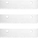 PATIKIL 3 Pcs Replacement Blades for Packing Tape Dispensers, 3.1 x 0.7inch 8072 Tape Dispenser Blade Carbon Steel for Home Office Warehouse Wrapping Packaging Mailing Shipping, Silver