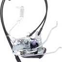 ApplianPar Front Driver Side Door Lock Latch Assembly for Toyota Tundra 2003-2006, Sequoia 2001-2007