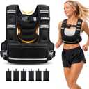 ZELUS Adjustable Weighted Vest for Women Men, Ergonomic Fit Training Vest, 11-20LB
