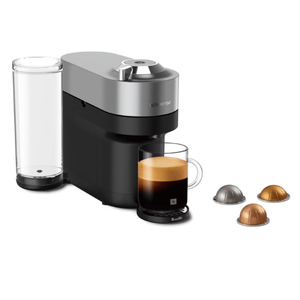 Nespresso Vertuo Pop+ Deluxe Coffee and Espresso Maker by Breville, Titan Grey