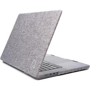 ZAGG MacBook Protection MacBook Air 13" M3/M2 Case - Fabric Finish, Two-Piece Hard Shell Snap-on Cover, Lightweight, Durable Protection, Scratch-Resistant, Non-Slip Rubberized Grips, Gray