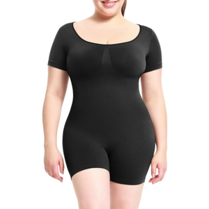 Stretch Shapewear Bodysuit for Women Ultimate Tummy Seamless Sculpting Control Sculpting Butt Lifter Medium
